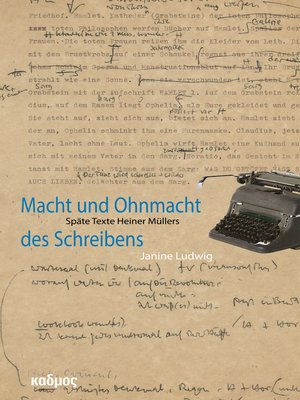 cover image of Macht und Ohnmacht des Schreibens
